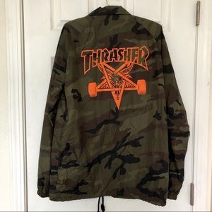Thrasher Skate Goat Windbreaker Jacket